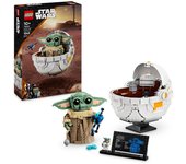 LEGO Star Wars TM 75403 Grogu con Aerocuna Contiene 1048 piezas - Edad recomendada a partir de 10+ años 25L75403