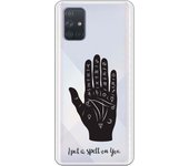 Funda compatible con Samsung Galaxy A71 - Mano Maldicon