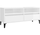 vidaXL Mueble de TV madera contrachapada 100x34,5x44,5 cm, Mueble de Salon, Mueble TV, Mueble TV salon, Mesa de TV, Mueble tele