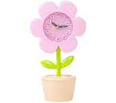 Reloj de Alarma Estéreo-Digital Mudo Flor Reloj despertador