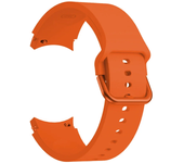 Official Color Band for Samsung Galaxy Watch 7 44mm 40mm Silicone Sport Band for Galaxy Watch 4 5 6 FE 40mm Purple Watchstrap
