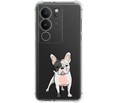Funda Silicona Antigolpes para Vivo V29 5G diseño Perros 06 Dibujos