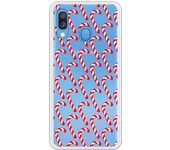 Funda original compatible con Samsung Galaxy A20E - Bastoncitos Navidenos Cl