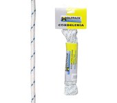 SANCO STORE - WOLFPACK LINEA PROFESIONAL Cuerda Nylon Alta Tenacidad Blanca / Azul (Madeja 10 m.)
