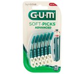 Gum Soft-Picks Cepillos Interdentales Advanced Largos 30 Unidades