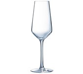 Arcoroc Vina Juliette - Caja de 6 Copas Flauta de Vidrio 23CL. Fabricadas en Francia