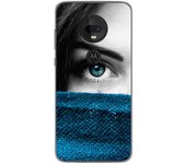 Tumundosmartphone Funda Gel Tpu para Motorola Moto G7 / G7 Plus diseño Ojo Dibujos