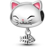 Silver Plated Rainbow Sunflower Beads Animal Elephant Pendant Charms Fit Original Bracelet For Women