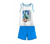 Sun City Conjunto verano dos piezas tirantes blanco Jurassic World ropa textil infantil