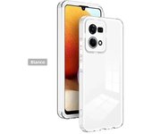 360 ° Shockproof HD Transparent Case for OPPO Reno 11F 10 8 7 Pro 5G A79 A98 A78 A77 A38 A57 A17 A17K A96 A16 A16S A36 A76 4G 5G