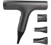 04244. Bamba Ionicare 6000 RockStar Soft. Secador de pelo de Bajo consumo 1200W Motor digital con iones reales Extreme Protect Función autolimpieza Silencioso Incluye 3 boquillas
