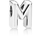 Pandora Joyería Charm Letra M 797467 , para Mujer