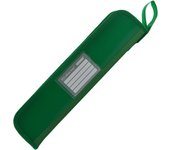 Estuche Escolar Office Box para Flautas en Polipropileno con Cierre de Cremallera y Asa Tirador - Colorline