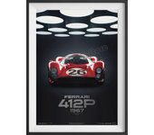 24 Hours Of Le Mans World Resistance Race Classic Car Retro Poster Wall Art Pictures Canvas Painting Modern Home Room Decor