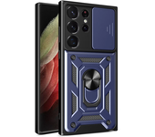 Armor Slide Camera Lens Case For Samsung Galaxy S24 S23 S22 S21 S20 Plus Note 20 Ultra A53 A54 5G S23 S20 FE Bumpers Cover