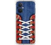 Funda Silicona Antigolpes para Oppo Reno 8 Lite 5G diseño Zapatillas 11 Dibujos