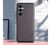 Luxury Textile Leather Case for Samsung Galaxy A55 A35 A25 A15 5G Soft Hard Phone Cover Precise camera hole position Solid color