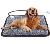 Manta eléctrica para mascotas asiento cojín impermeable temperatura regulable calefacción estera del animal doméstico