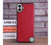 Textile Leather Case for Nothing CMF PHONE 1 soft TPU with back hard PC material protection cover Nothing CMF PHONE 1 Case