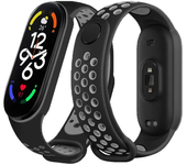 Watchband For Xiaomi Mi Band 7 NFC smartwatch Correa miband7 Silicone Air-Hole Sport Wrist bracelet on Mi band 6 5 4 3 7 8 strap