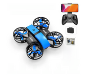 Professional Mini Drone 811 4K HD aerial camera WIFI FPV LED light quadcopter RC Straight plane Children's gift RC toy stop pad