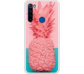 Funda compatible con Xiaomi Redmi Note 8T - piña rosa