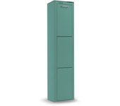 DON HIERRO - Cubo de basura y reciclaje lacado, 3 cubos gran capacidad, CUBEK-