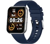 Reloj sami wearable smartband amoled 3atm gps azul