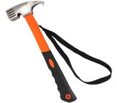 Camping Hammer Mallet Tent Peg Puller, Outdoor Multifunction High Carbon Steel Hammer with Tent Peg Remover