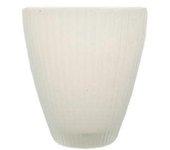 Genérico NO MARCA Tulipa de Cristal Mate Praga 8x8,5cm - Ideal para Lámparas Clásicas - Uso Interior