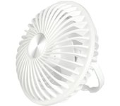 Mini Ventilador De Escritorio con Batería Lition, Ventilador Colgante Portátil, Pequeño Ventilador Portátil, Ventilador USB Pequeño,Ventilador Personal Alimentado por USB, 3 Velocidades Ajustables  Para El Hogar, exteriores, escuela,Oficina O Coche.