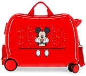Disney Mickey Maleta Correpasillos ABS Rígida It´S A Mickey Thing Rojo