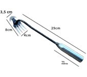 Manganese Steel Garden Weeders Grass Rooting Loose Soil Hand Weeding Removal Puller Gardening Tools Multifunctional Weeder