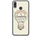 Tumundosmartphone Funda Gel Tpu para Huawei P20 Lite Diseño Creativity Dibujos