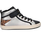 Deportivas de Mujer y Niña geox J944GM 0NFDH J KALISPERA GIRL C0474 SILVER-BLACK