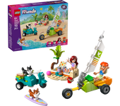 LEGO Friends 42641 Mascotas Surferas y Aventura sobre Ruedas contiene 113 piezas - edad 6+ años 25L42641