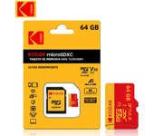 Original Kodak Memory Card 256GB 128GB 64GB 32GB Micro sd card Class 10 UHS-1 flash card Red Memory Microsd for Samrtphone PC