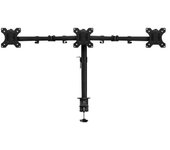 SOPORTE MONITOR EWENT 3 MONITORES 7kG 13"-27" VESA 75x75 o 100x100