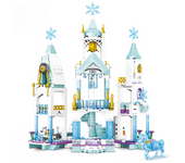 2024 Creative Friends Fairy Tale Princess Castle Party Model Building Blocks Educational Series Decor Bricks Toys for Girl Gift