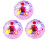 3 Pcs Ghost Hunting Motion Light Up Balls Flash Paranormal Equipment Pet Toy