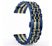 22mm 20mm Band for Samsung Galaxy Watch 3 4 5 45mm Gear S3 46mm 42mm Active2 40 44mm Stainless Steel Strap for Amazift BIP 2 GTR