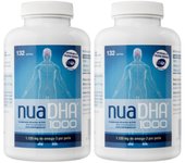 Pack 2x NuaDHA 1000 Laboratorios Nua 132 perlas