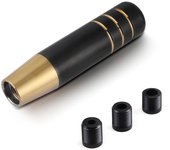 13CM Aluminum Gear Shift Knob Racing Car Universal Manual Transmission Shifter Lever Knob With three adapters