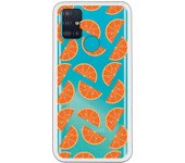 Funda compatible con Samsung Galaxy M51 - Patron naranjas