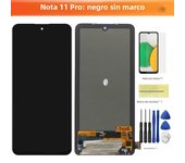 Super AMOLED For Xiaomi Redmi Note 11 Pro 5G LCD Display Touch Screen Digitizer Assembly Replacement 21091116I, 2201116SG LCD