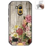 Tumundosmartphone Funda Gel Tpu para Ulefone Armor X7 / X7 Pro diseño Madera 08 Dibujos