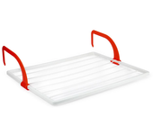 UD - Set 2 Plastic Forte Tendedero de Balcón 4M, Plegable y Resistente para Ropa, Ideal Espacios Reducidos