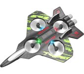 RC Fighter Airplane Mini Drone Remote Control Jet Plane Stunt Drone for Adults & Kids Toy with Light