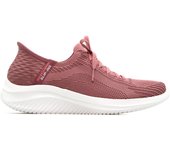 Skechers 149710 Zapatillas sneakers de tela,con cordones, de cuña, suela blanca de goma,color liso,sencilla,clásica, para señora