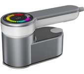 Mini plancha de vapor de viaje plancha de viaje para ropa: Plancha de vapor a vapor 2 en 1 - Plancha de viaje portátil de 1200 W con depósito de agua de 120 ml - Plancha de vapor de mano con 5 niveles de vapor para viajes a casa